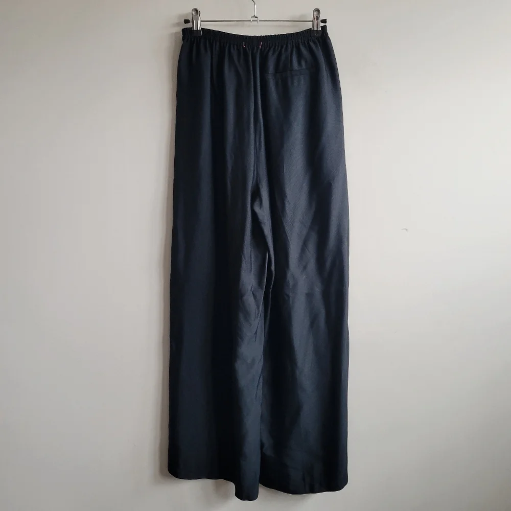 Forte _ Forte High Waist Wide Leg Pull On Pants In Black - Picture 7 of 11